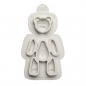 Preview: Silicone Mould - Stitched Teddy Bear